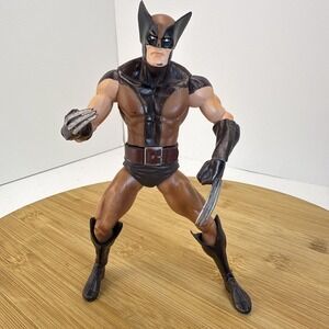BROWN COSTUME‎ WOLVERINE Marvel Diamond Select LOOSE Action Figure X-Men